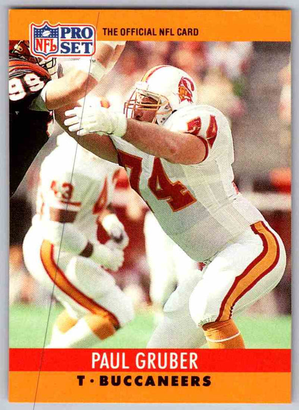 1990 Pro Set Paul Gruber #310