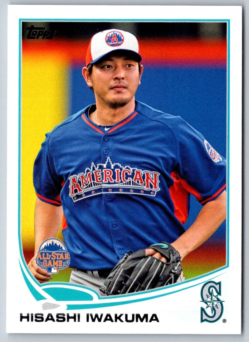 2013 Topps Update Hisashi Iwakuma