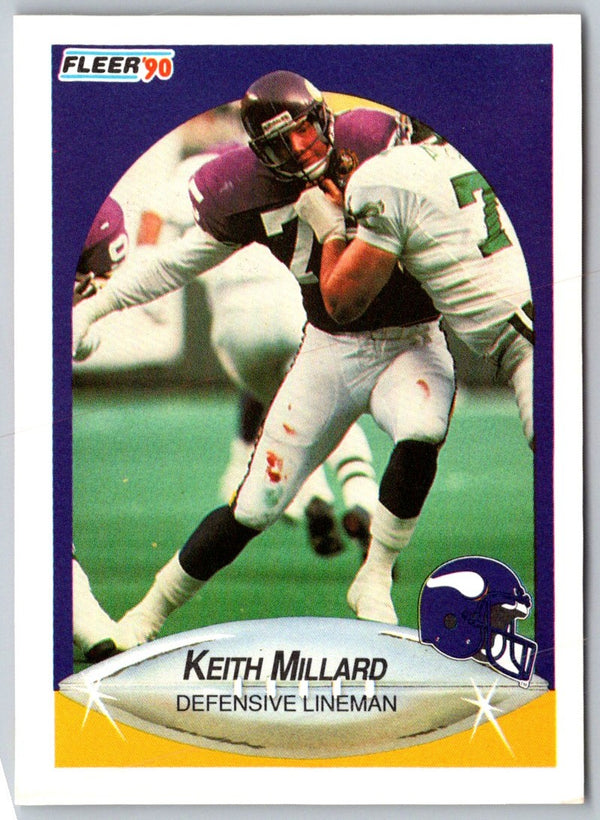 1990 Fleer Keith Millard #105