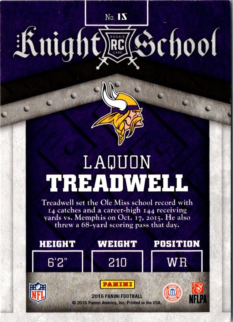 2016 Panini Laquon Treadwell