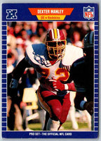1989 NFL Proset Dexter Manley #430