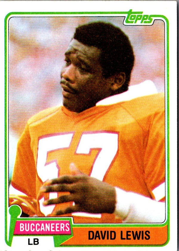 1981 Topps David Lewis #341 EX