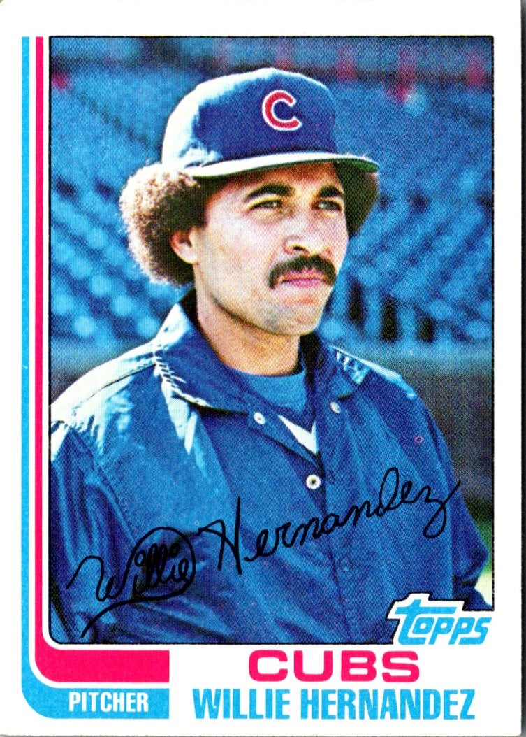 1982 Topps Willie Hernandez