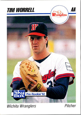 1992 SkyBox AA Tim Worrell #289