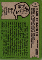 1978 Topps Karl Chandler #99