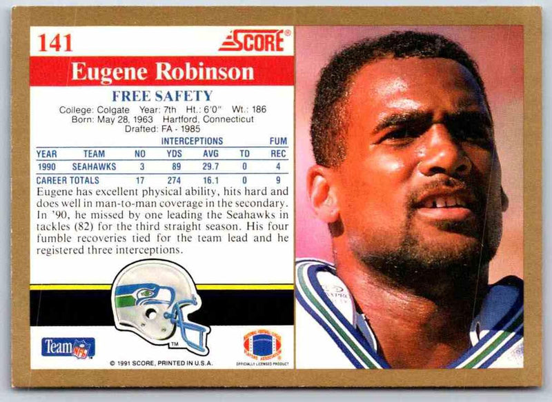 1991 Score Eugene Robinson