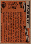 1981 Topps Dave Butz