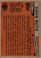 1981 Topps Dave Butz #276