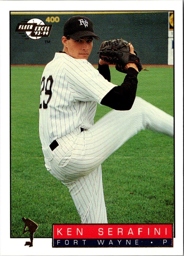 1993 Fleer Excel Dan Serafini #98