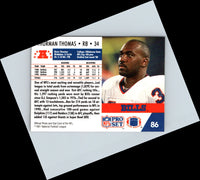 1991 Pro Set Thurman Thomas #86