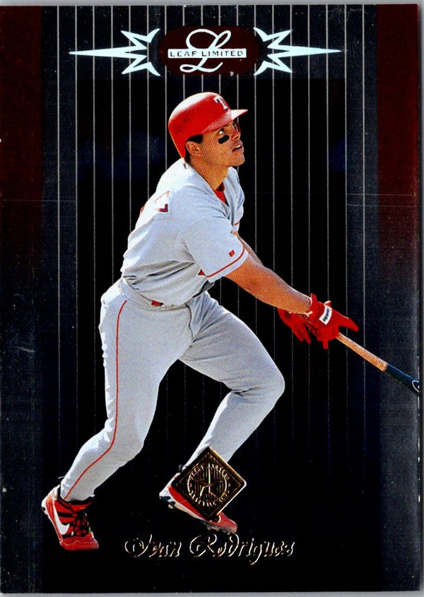 1996 Leaf Limited Gold Ivan Rodriguez #1