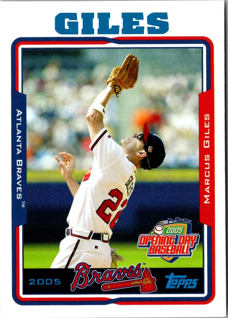 2005 Topps Opening Day Marcus Giles
