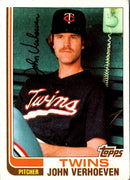 1982 Topps John Verhoeven