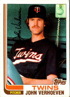1982 Topps John Verhoeven #281
