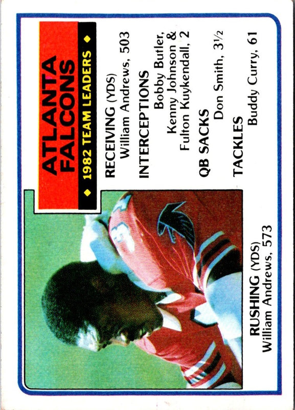 1984 Topps Atlanta Falcons #11 NM-MT