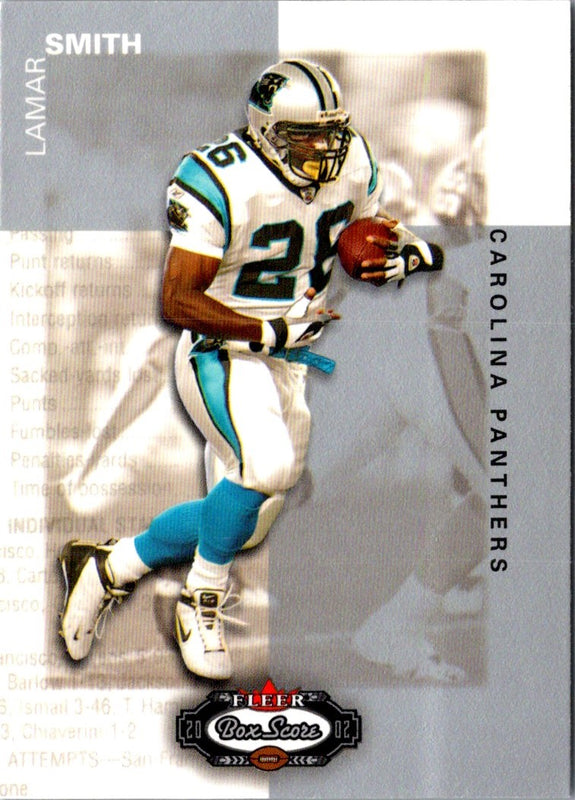2002 Fleer Box Score Lamar Smith #72