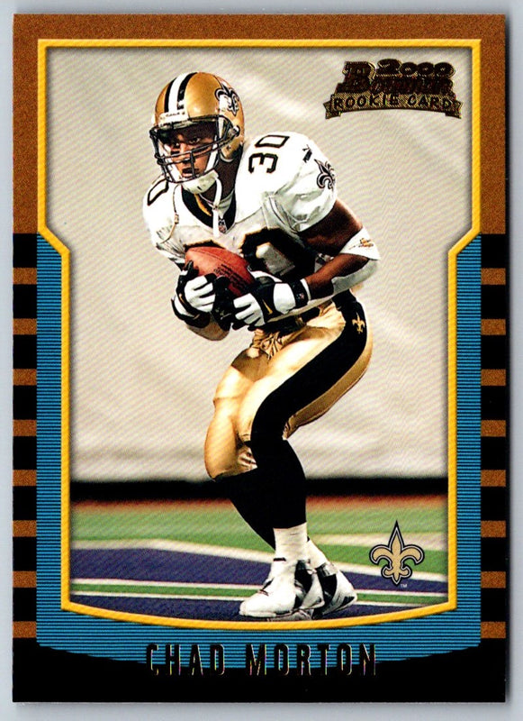2000 Bowman Chad Morton #224 Rookie