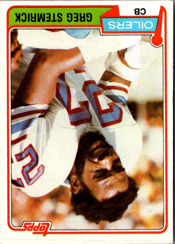 1981 Topps Greg Stemrick #123 Rookie