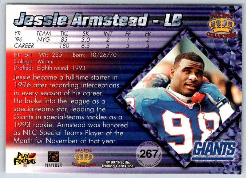 1998 Pacific Jessie Armstead