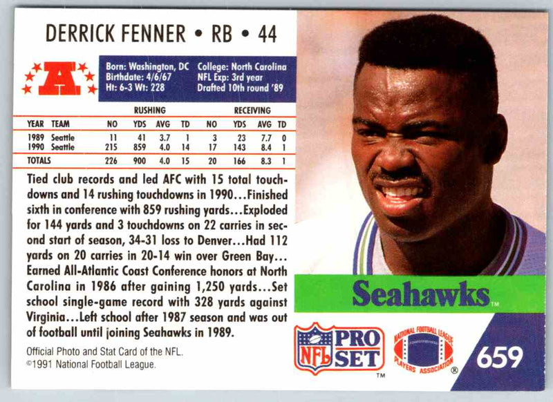 1990 Proset Derrick Fenner