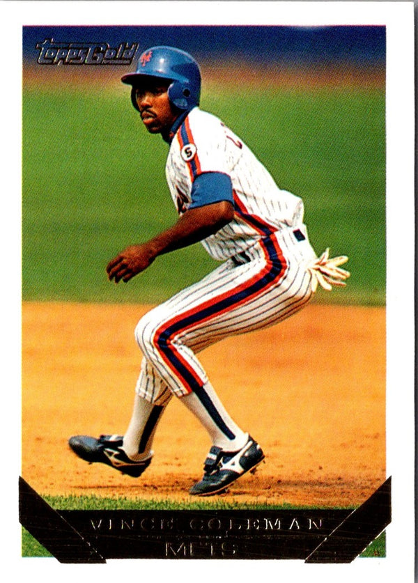 1993 Topps Gold Vince Coleman #765