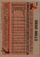 1983 Topps Brad Mills #744