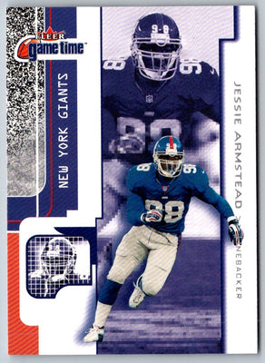 2001 Fleer Game Time Jessie Armstead #78