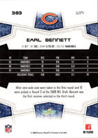 2008 Score Super Bowl XLIII Earl Bennett #383