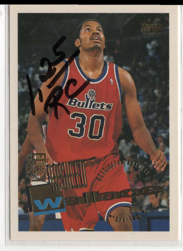 1995 Topps Rasheed Wallace #193 Rookie Hot