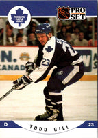 1990 Pro Set Todd Gill #534 Rookie