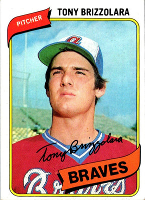 1980 Topps Tony Brizzolara #156 Rookie