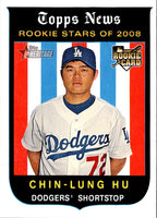 2008 Topps Heritage Chin-Lung Hu #130 Rookie
