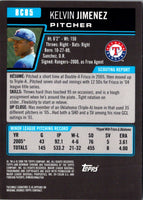 2006 Bowman Chrome Prospects Kelvin Jimenez #BC85