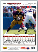 1995 Upper Deck Reggie Brooks