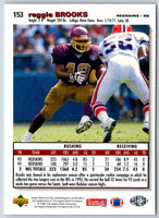 1995 Upper Deck Reggie Brooks #153