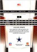 2007 Donruss Gridiron Gear Julius Jones