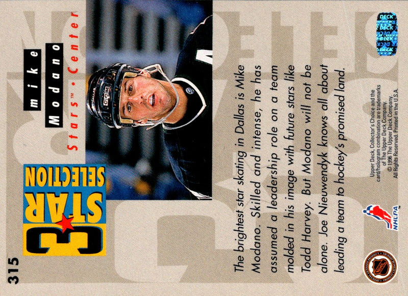 1996 Collector's Choice Mike Modano/Joe Nieuwendyk/Todd Harvey