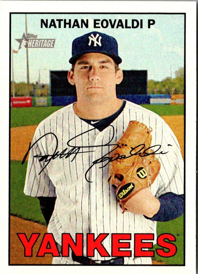 2016 Topps Heritage Nathan Eovaldi