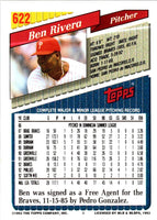 1993 Topps Gold Ben Rivera #622