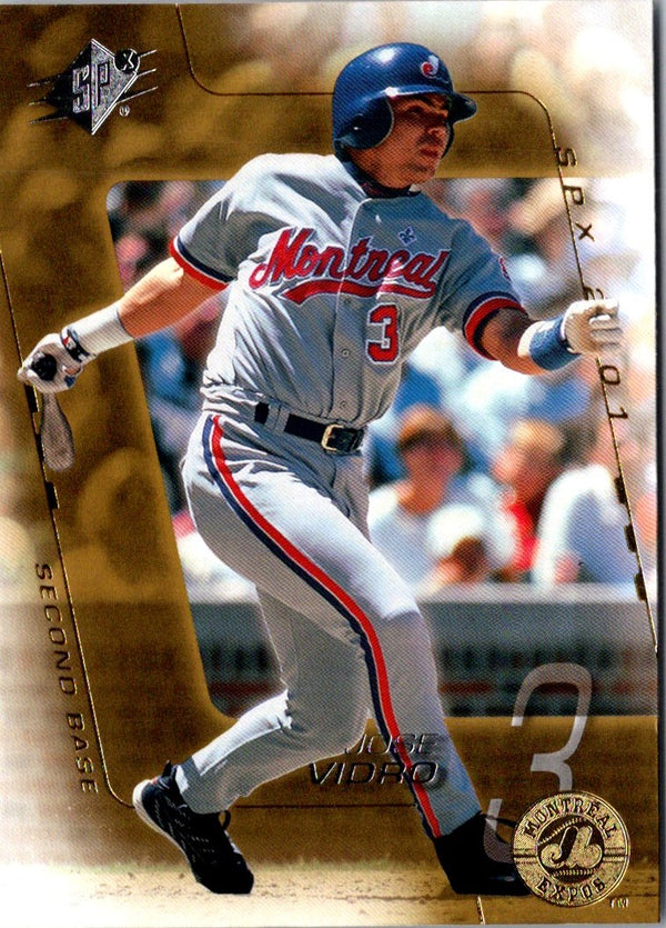 2001 SPx Jose Vidro #65