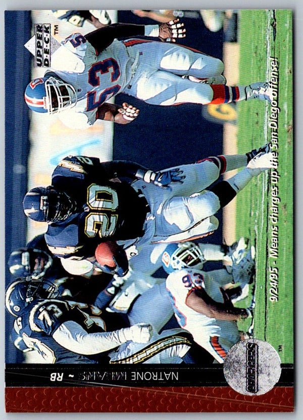 1996 Upper Deck Natrone Means #47