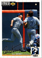 1994 Collector's Choice Cory Snyder #261 Silver Signature