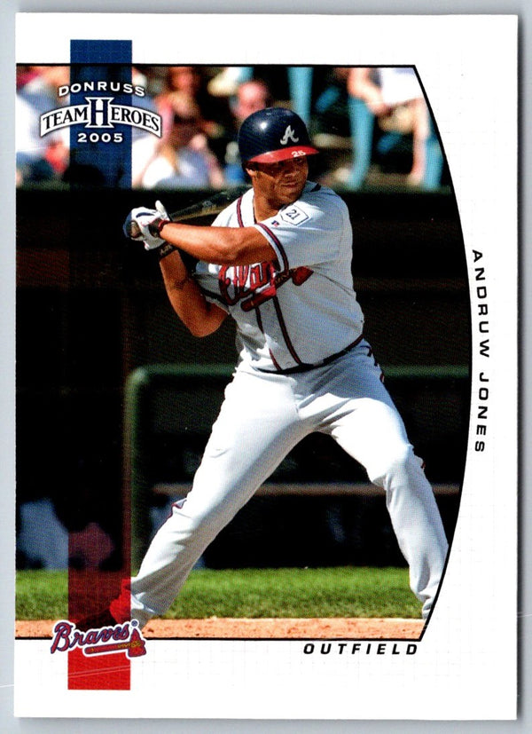 2005 Donruss Team Heroes Andruw Jones #30