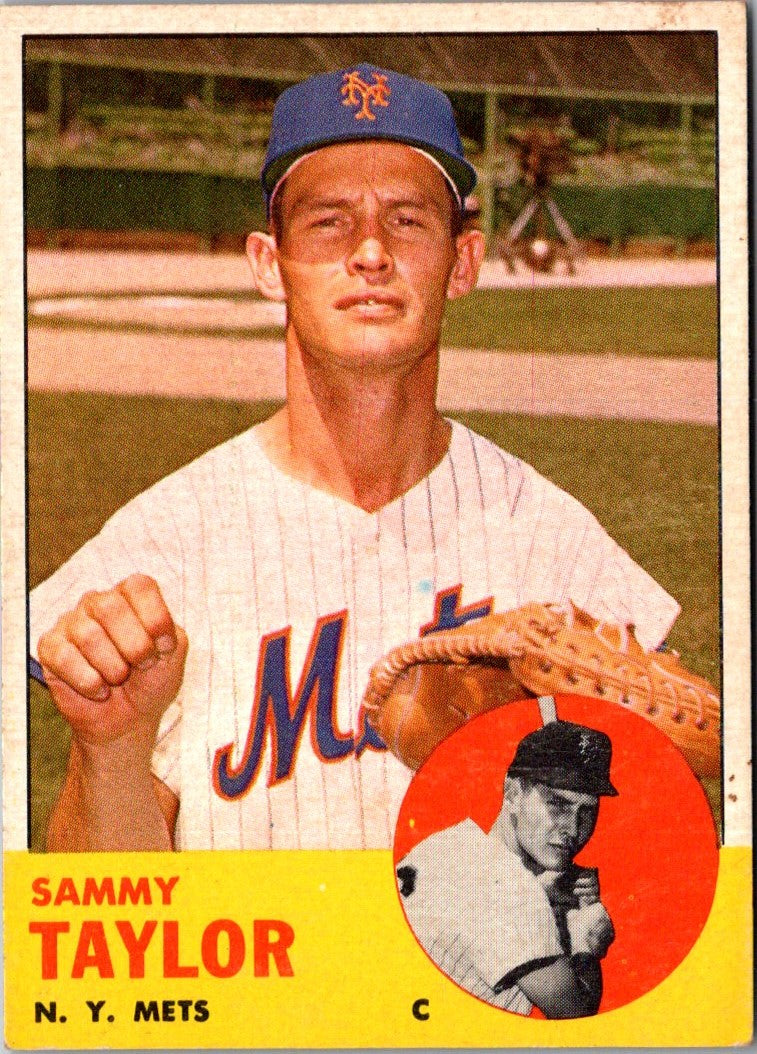 1963 Topps Sammy Taylor