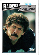 1987 Topps Todd Christensen
