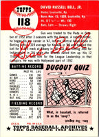 1991 Topps Archives 1953 Gus Bell #118