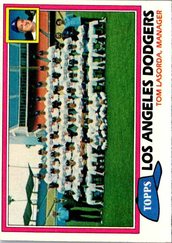 1981 Topps Los Angeles Dodgers - Tom Lasorda #679