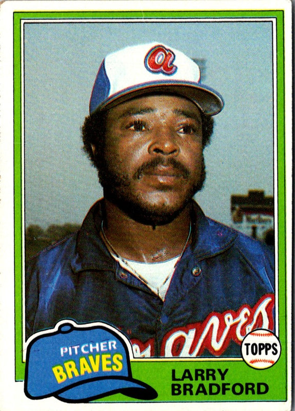 1981 Topps Larry Bradford #542