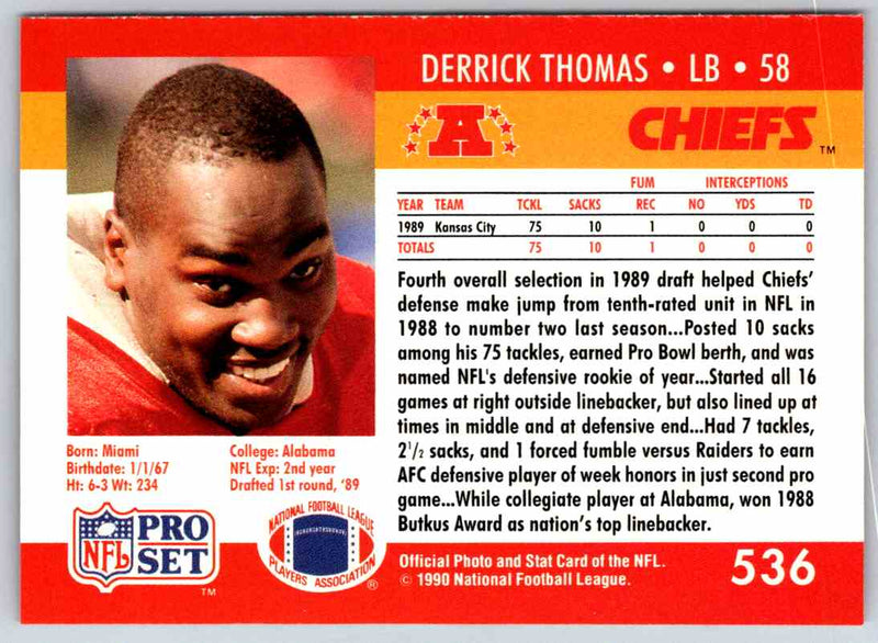 1990 Proset Derrick Thomas