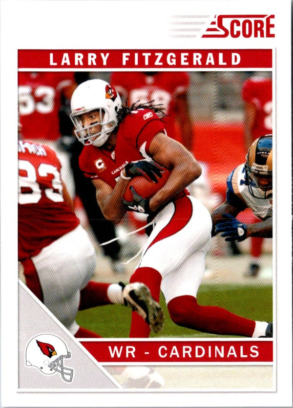 2011 Score Larry Fitzgerald #7
